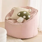 White Erna Decorative Pillow with Tassels