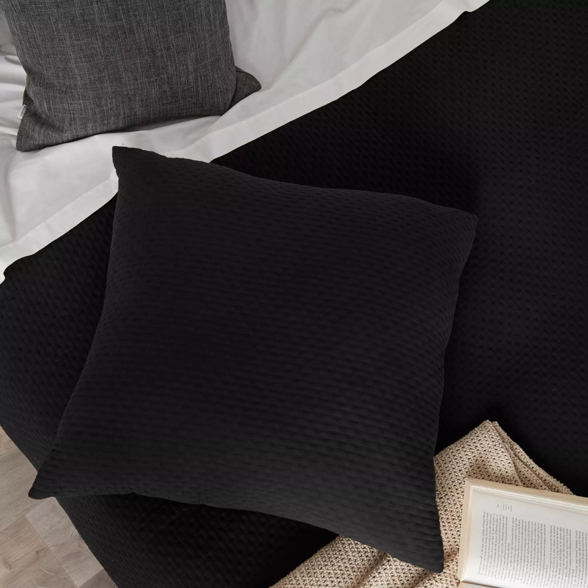 Black Monroe Decorative Pillow