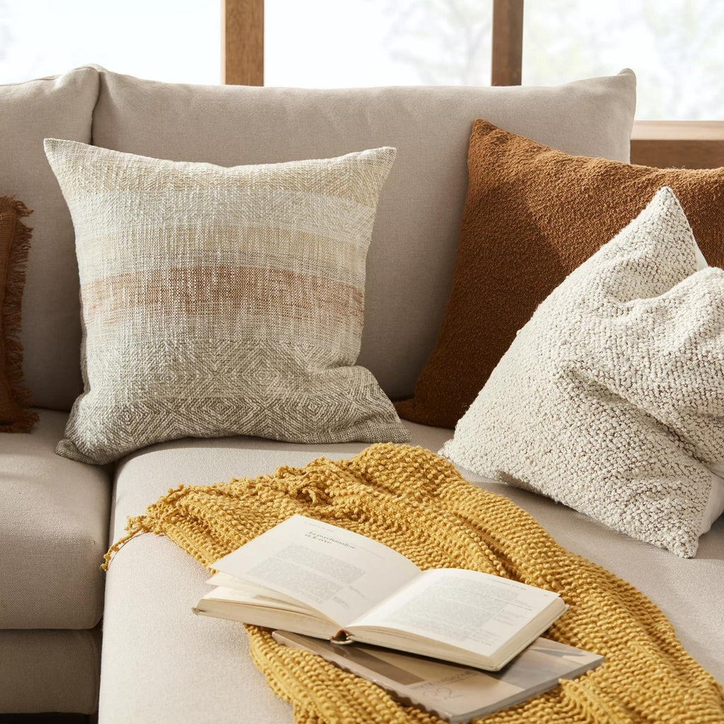 Ochre Arija Decorative Pillow