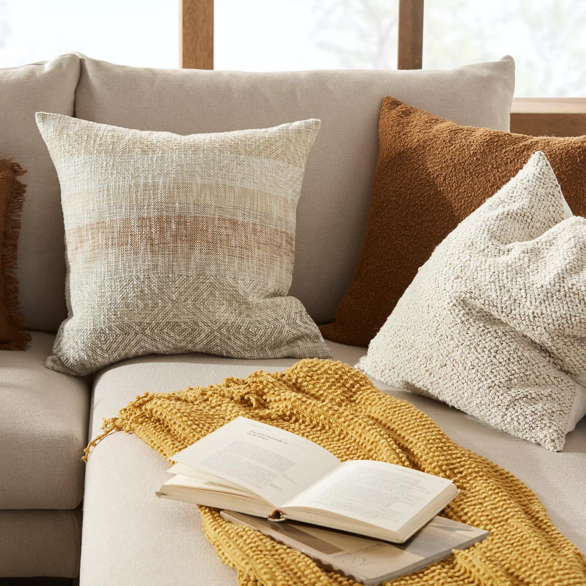 Ochre Arija Decorative Pillow