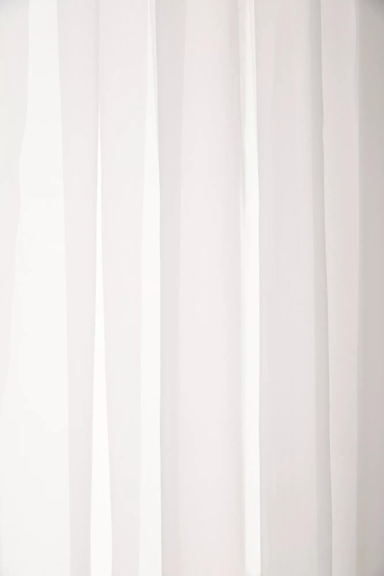 Ivory Rod Pocket Sheer Curtain