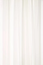 Ivory Rod Pocket Sheer Curtain