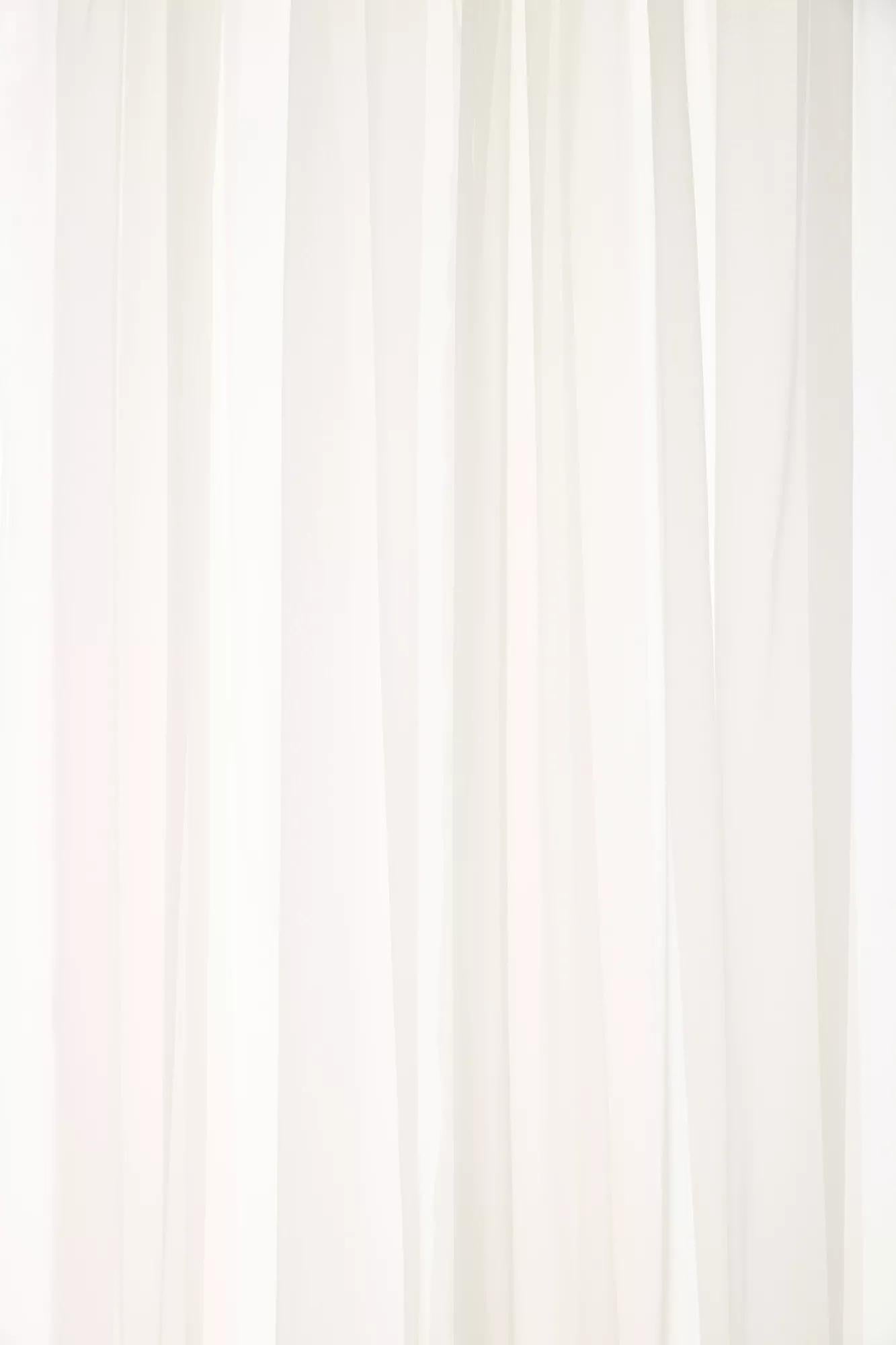 Ivory Rod Pocket Sheer Curtain