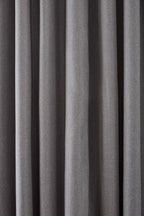 Charcoal Chambray Blackout Curtain