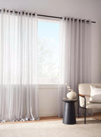 Ivory Kacha Sheer Curtain