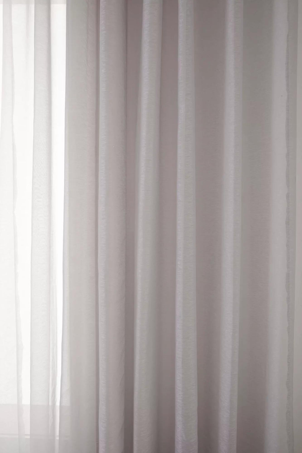 Grey Kacha Sheer Curtain