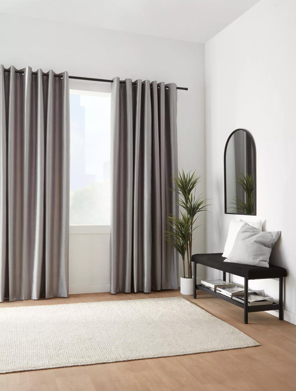 Silver Pegaze Blackout Curtain
