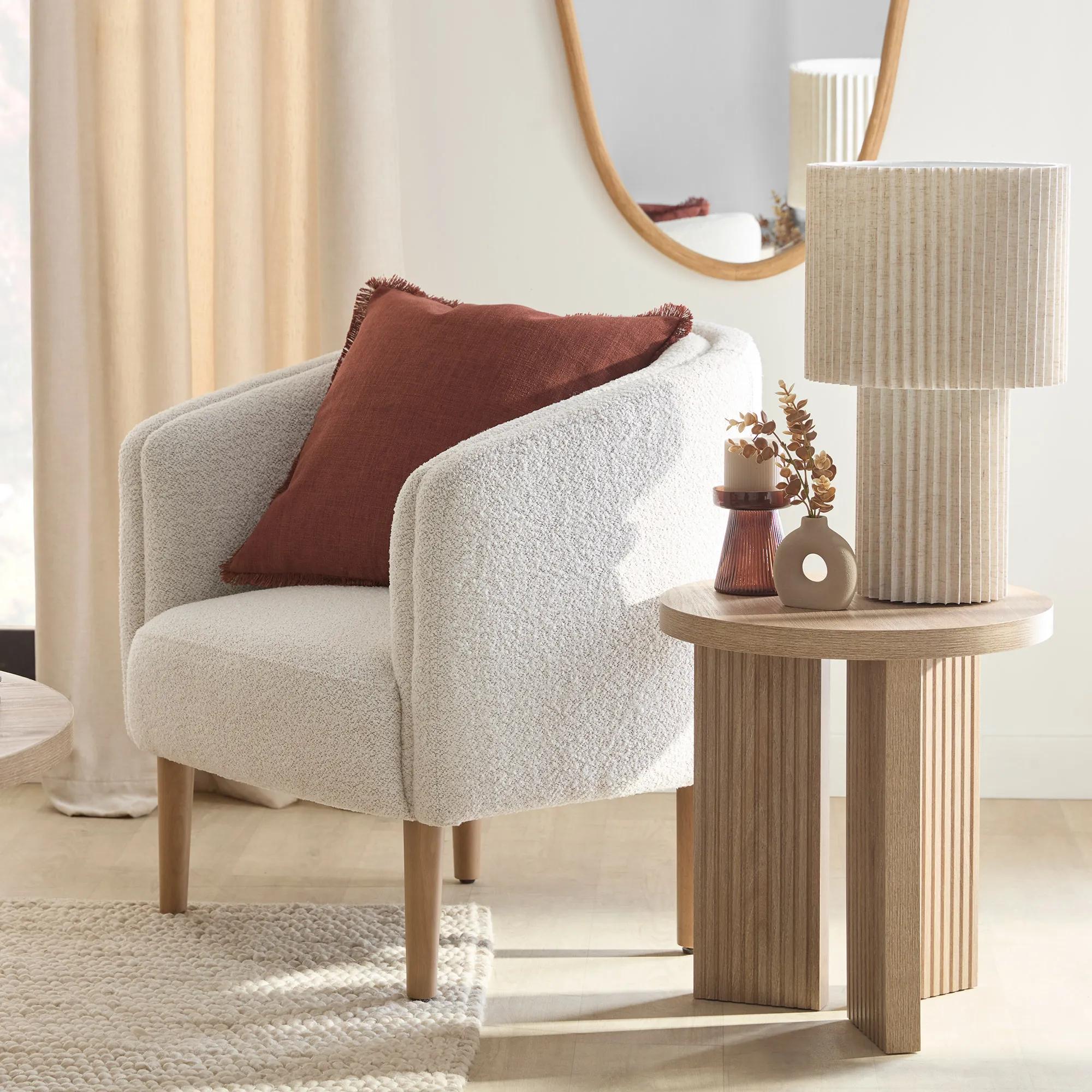 Fold Linen Table Lamp