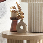 Glass Pillar Candle Holder