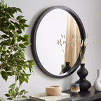 Round Framed Mirror