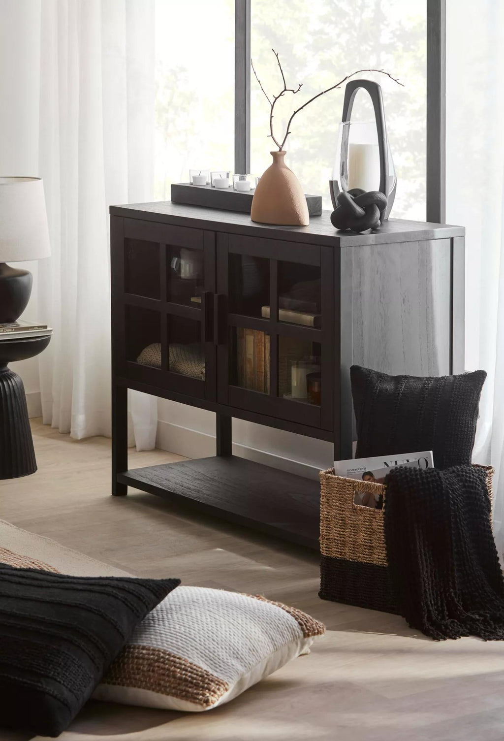 Abstract Knotted Wood Decorative Object