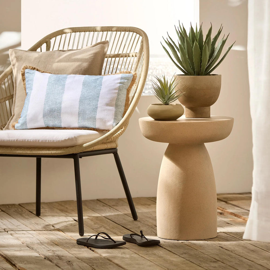 Concrete Effect Side Table