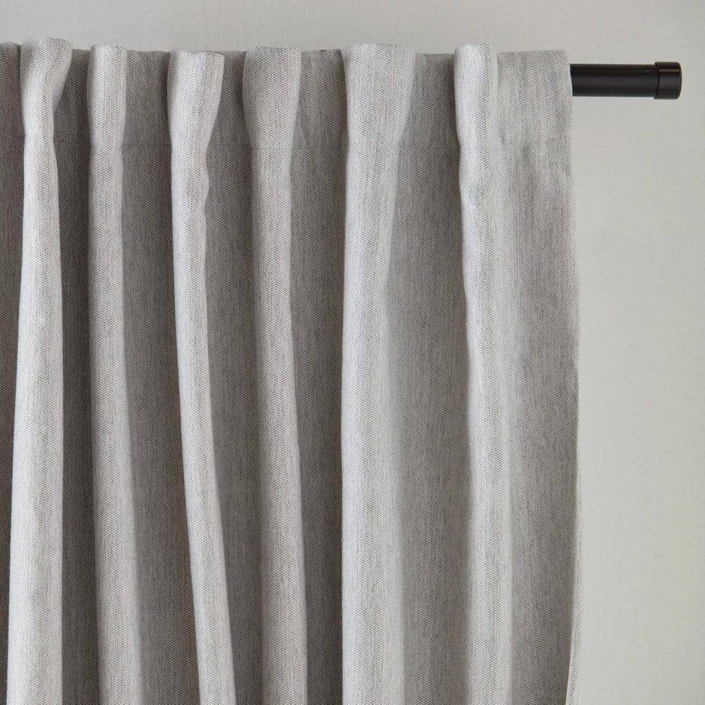 Bryce Grey Blackout Curtain