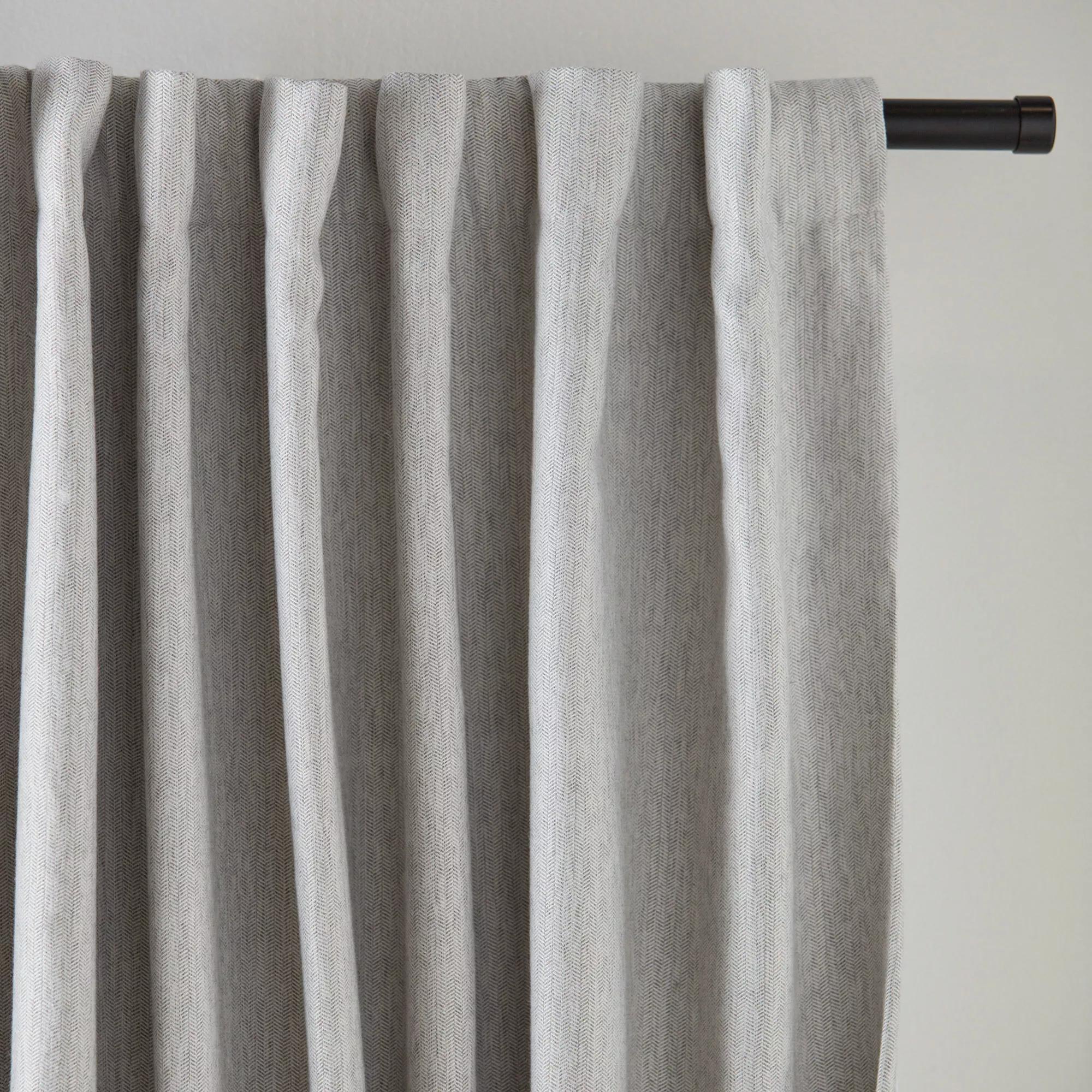 Bryce Grey Blackout Curtain