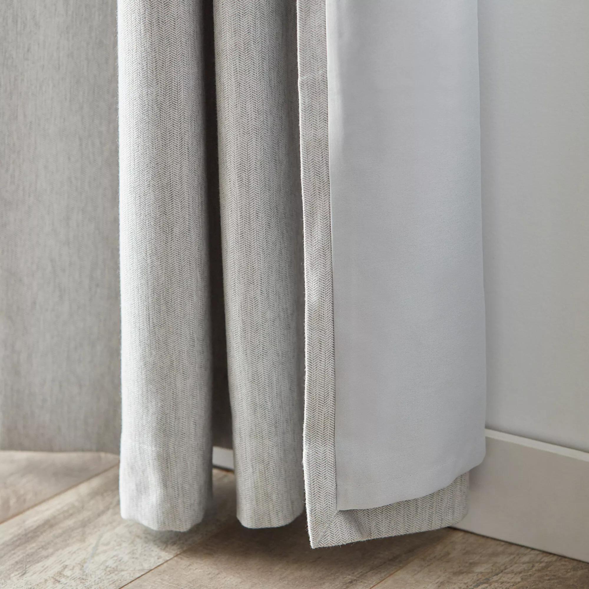 Bryce Grey Blackout Curtain