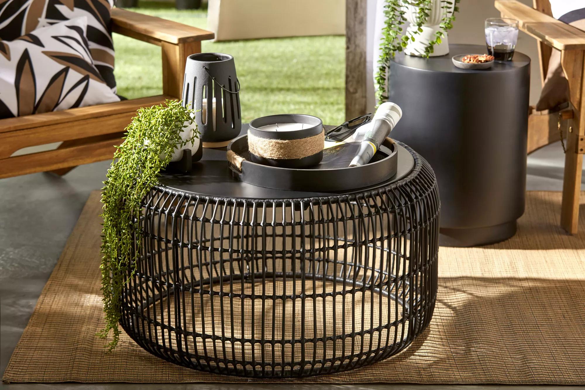 Waterfall Eucalyptus in White Hourglass Pot