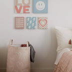 Heart Pattern Hamper