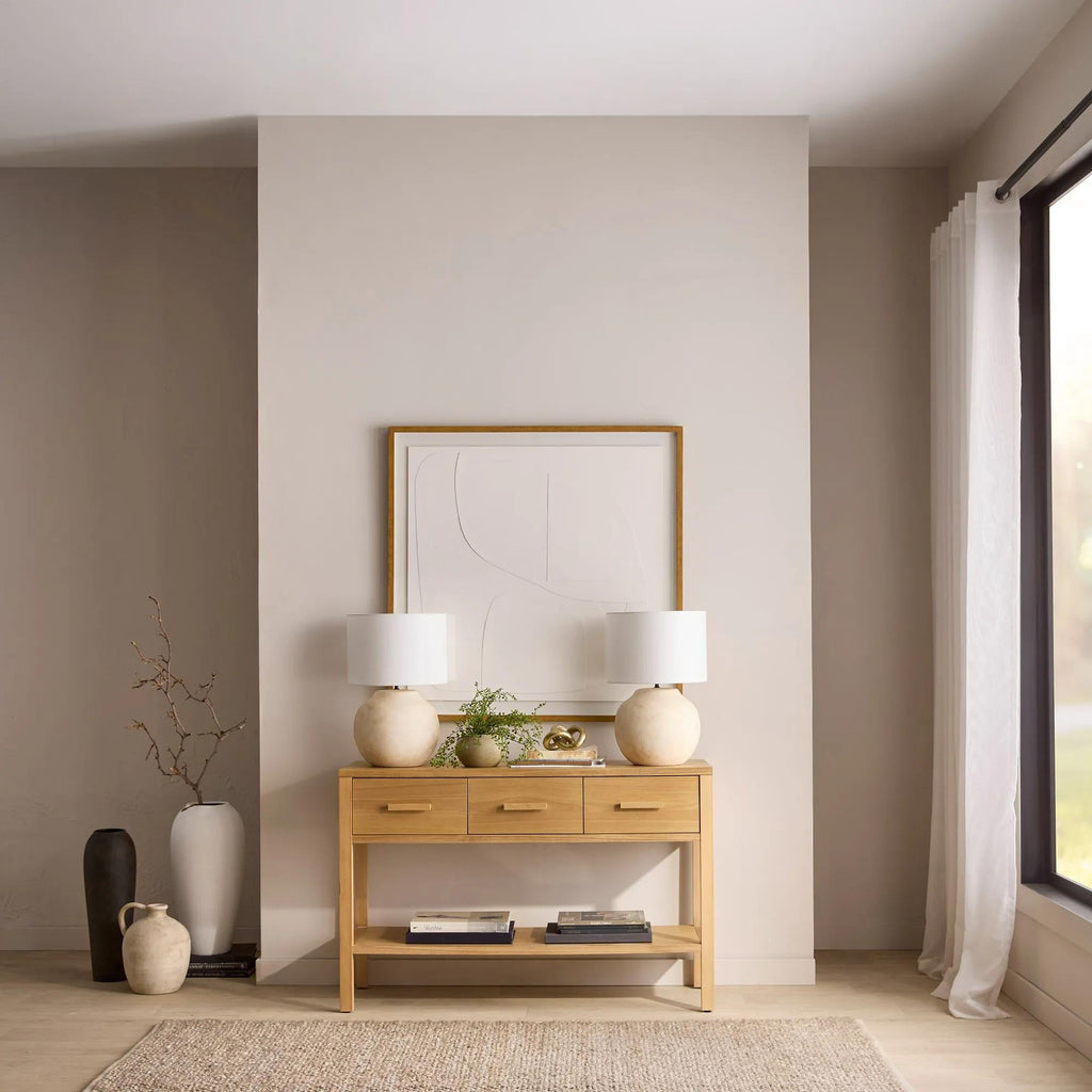 Ceramic Table Vase with Handle