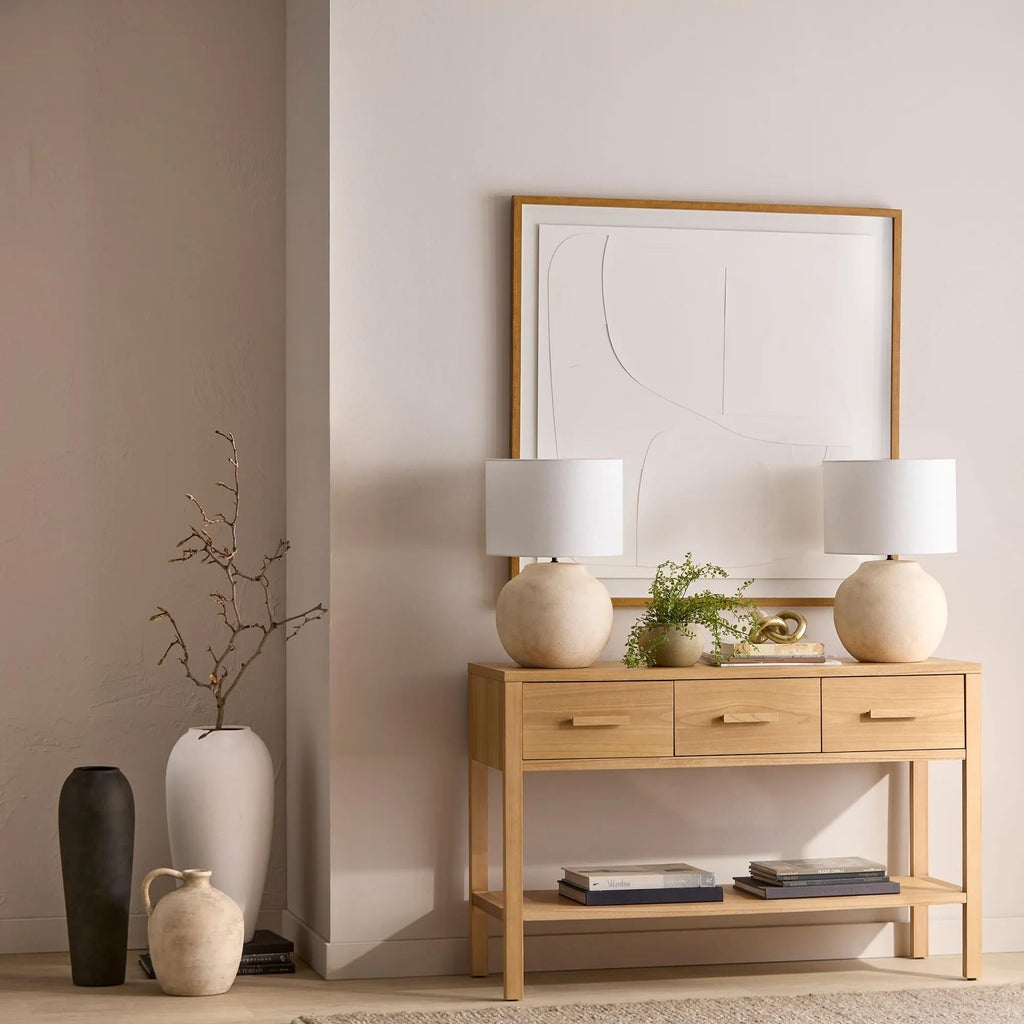 Ceramic Table Vase with Handle