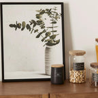 Black Ceramic Garlic Container