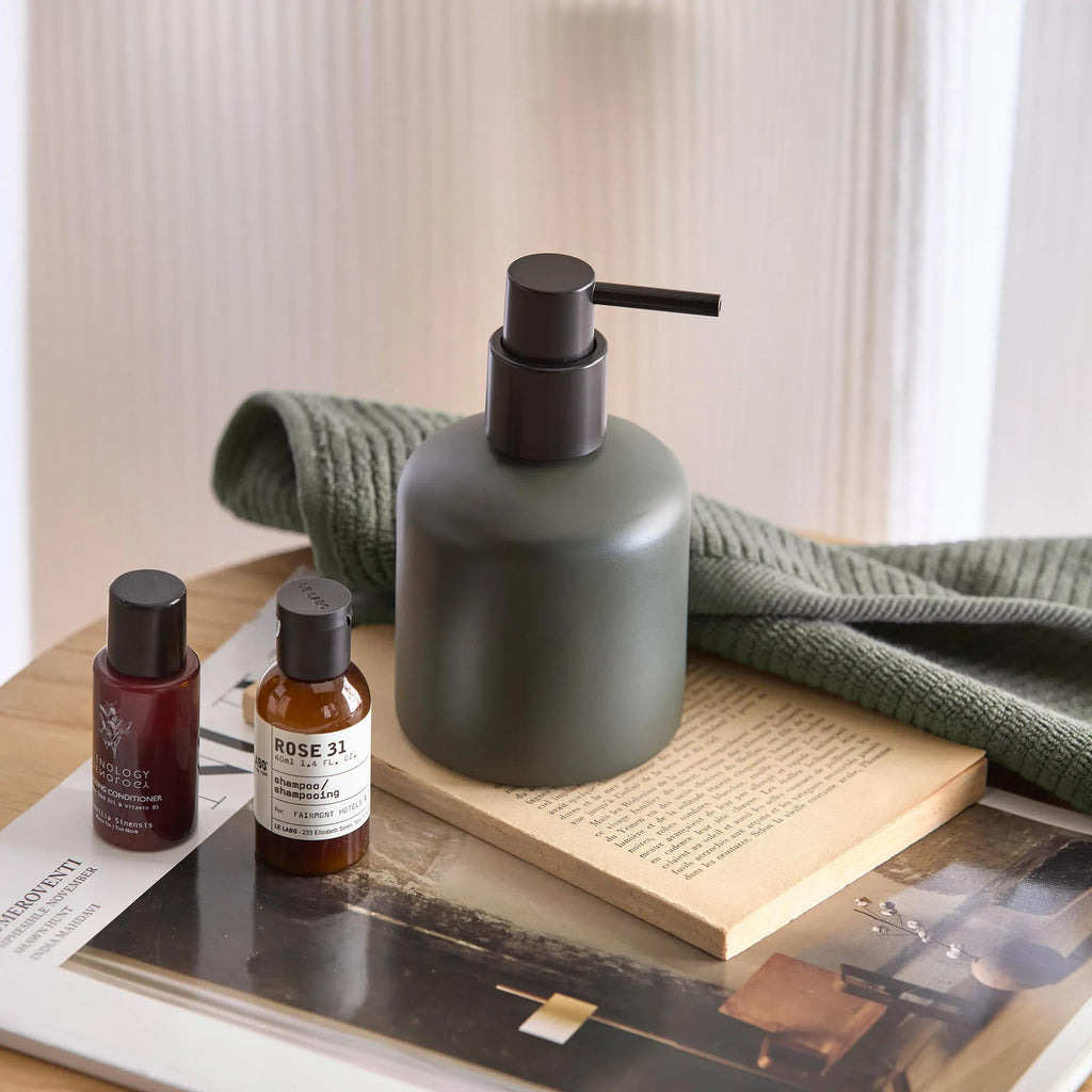 Green Soap Dispenser