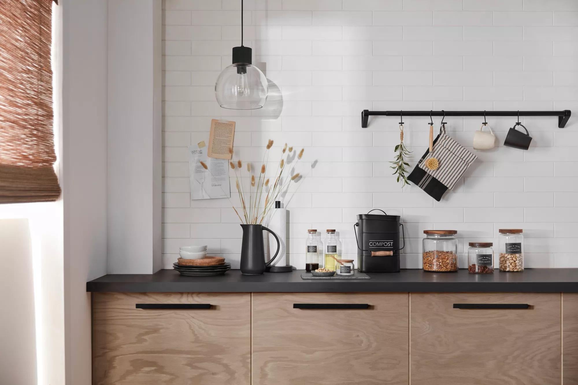 Compost Rustic Metal Bin