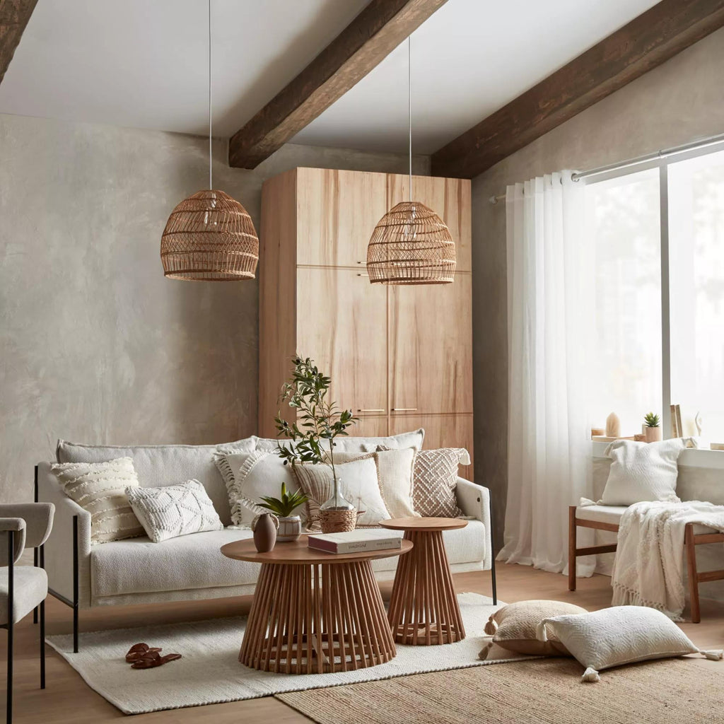 Rattan Natural Ceiling Lamp