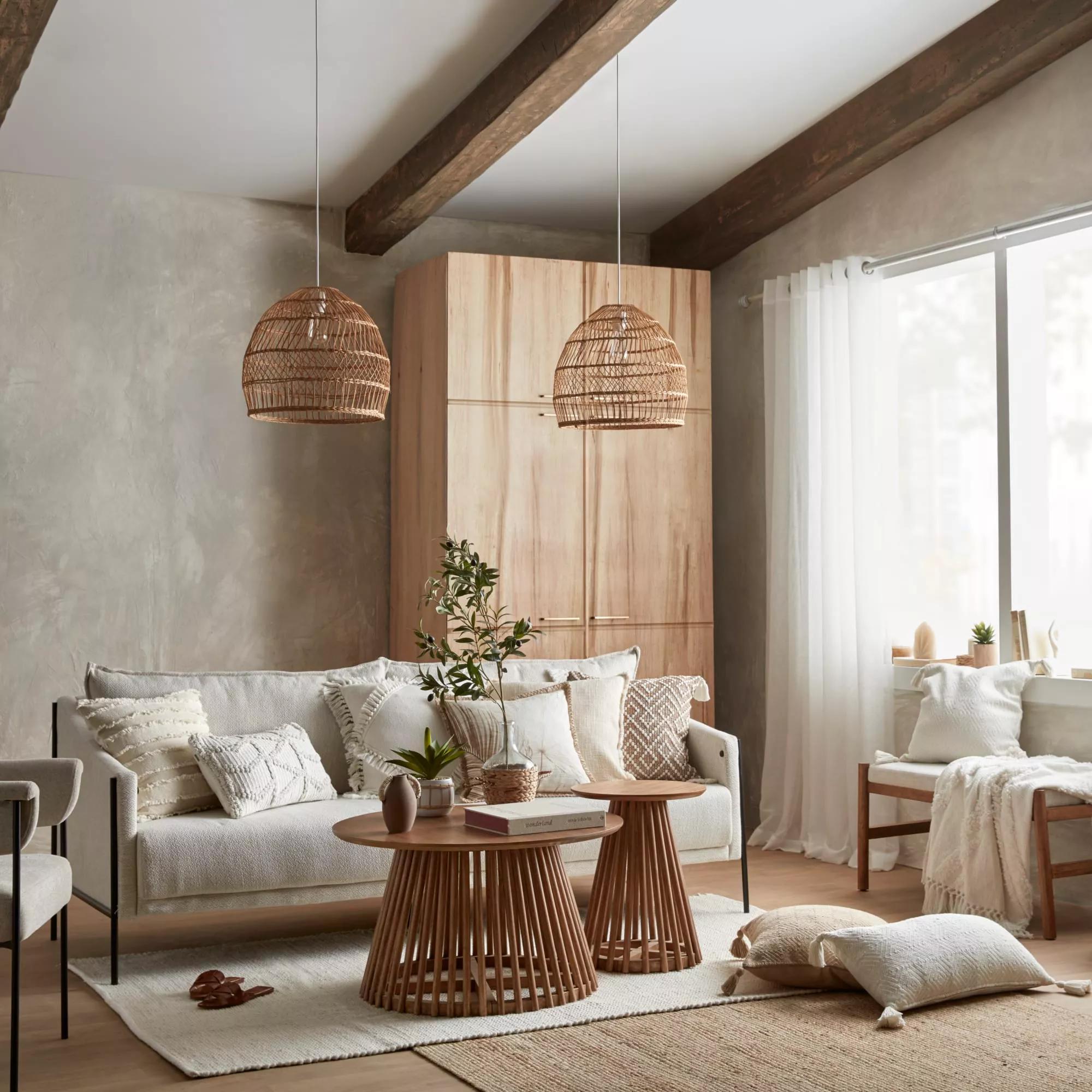 Rattan Natural Ceiling Lamp