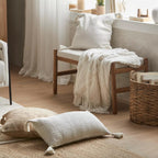 Natural Fiber Oval Storage Basket