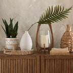 Natural Round Woven Tray