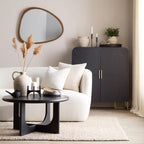 Wood and Gold Buffet