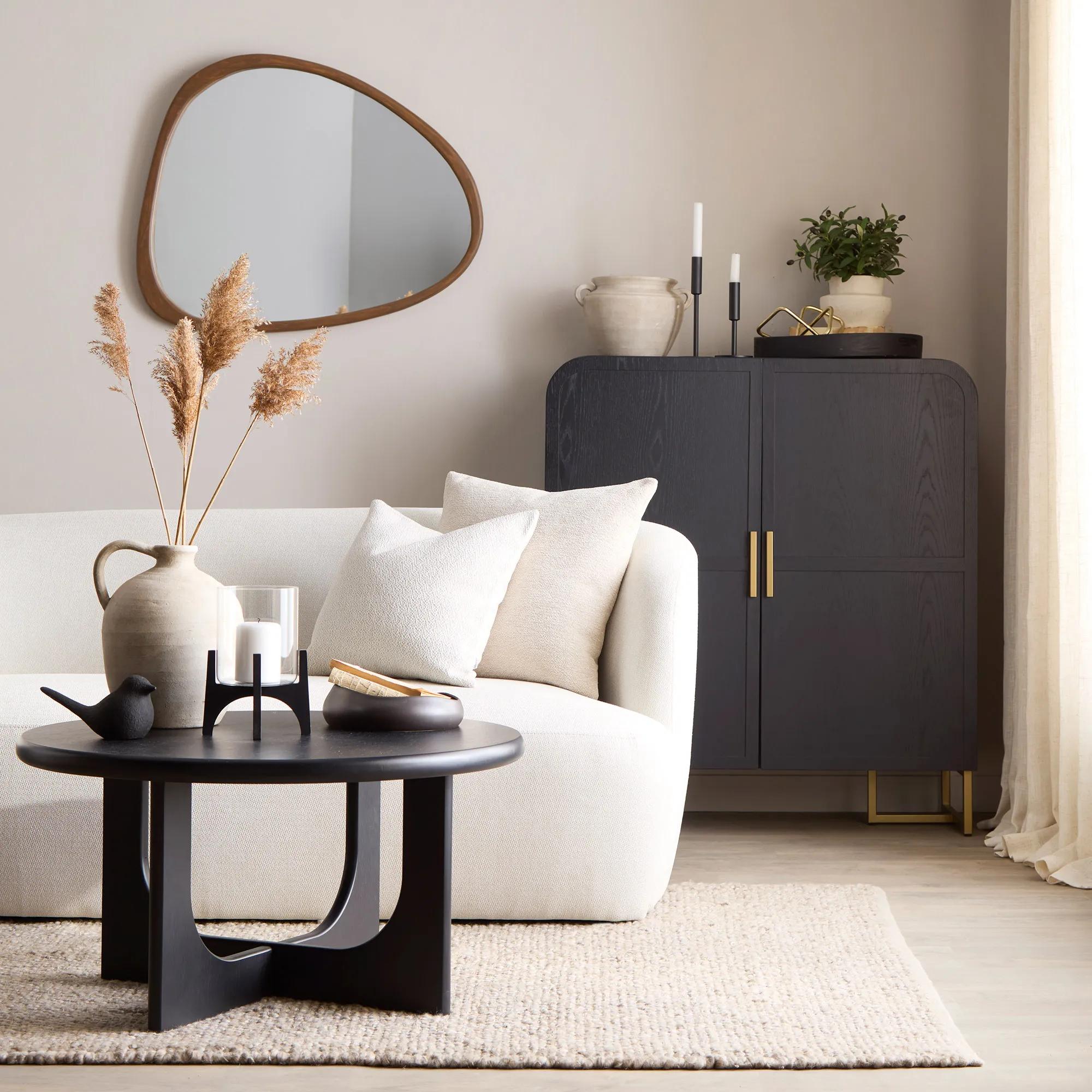 Wood and Gold Buffet