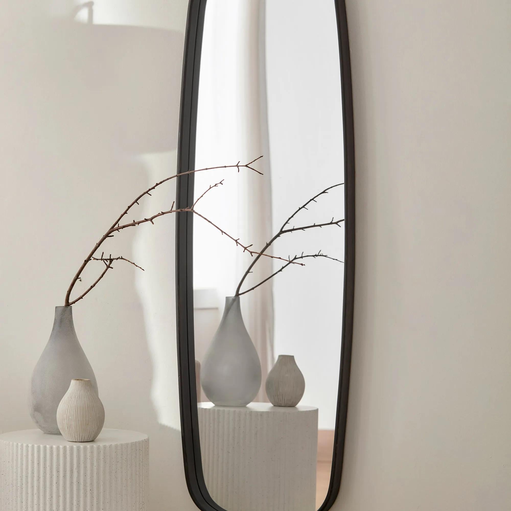 Frosted Glass Table Vase