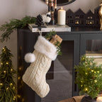 Black Buffet with Glass Doors