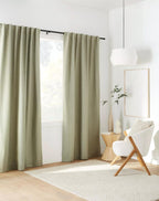 Sage Taha Rod Pocket Back Tab Blackout Curtain