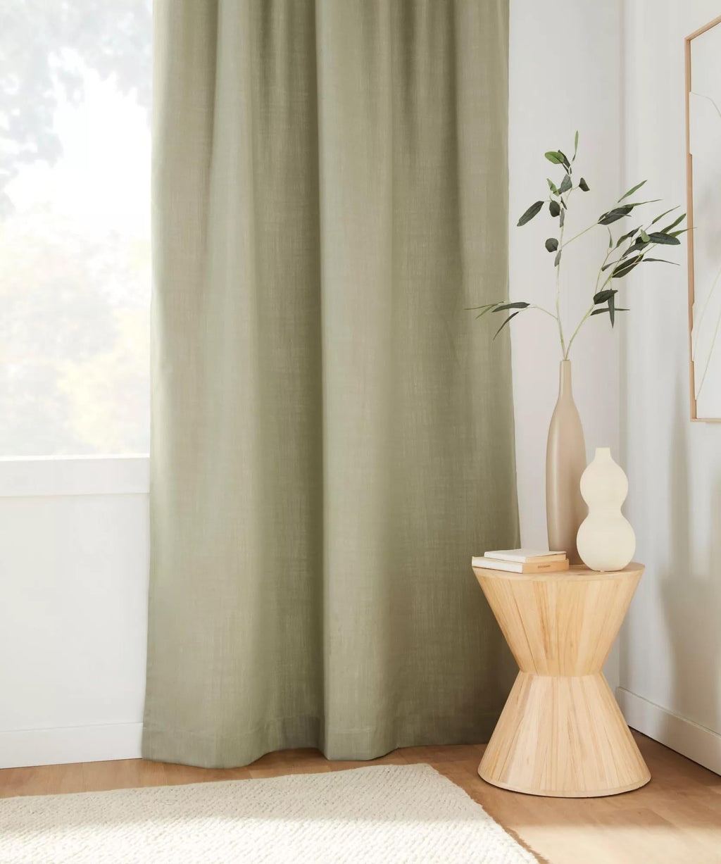 Sage Taha Rod Pocket Back Tab Blackout Curtain