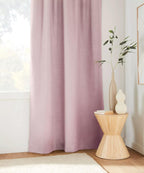 Pink Taha Rod Pocket Back Tab Blackout Curtain