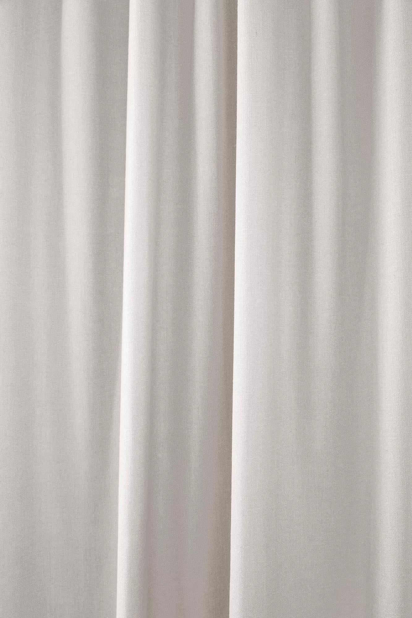 Off White Taha Rod Pocket Back Tab Blackout Curtain