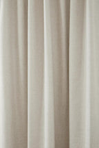 Beige Taha Rod Pocket Back Tab Blackout Curtain