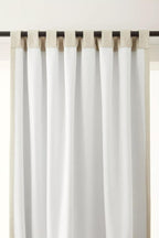 Beige Taha Rod Pocket Back Tab Blackout Curtain