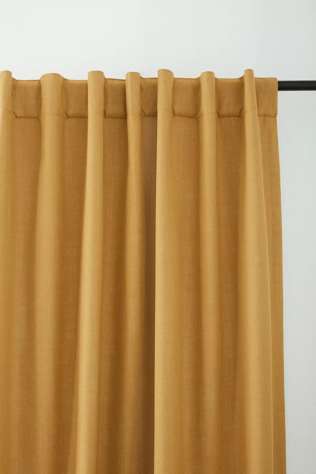 Ochre Taha Rod Pocket Back Tab Blackout Curtain