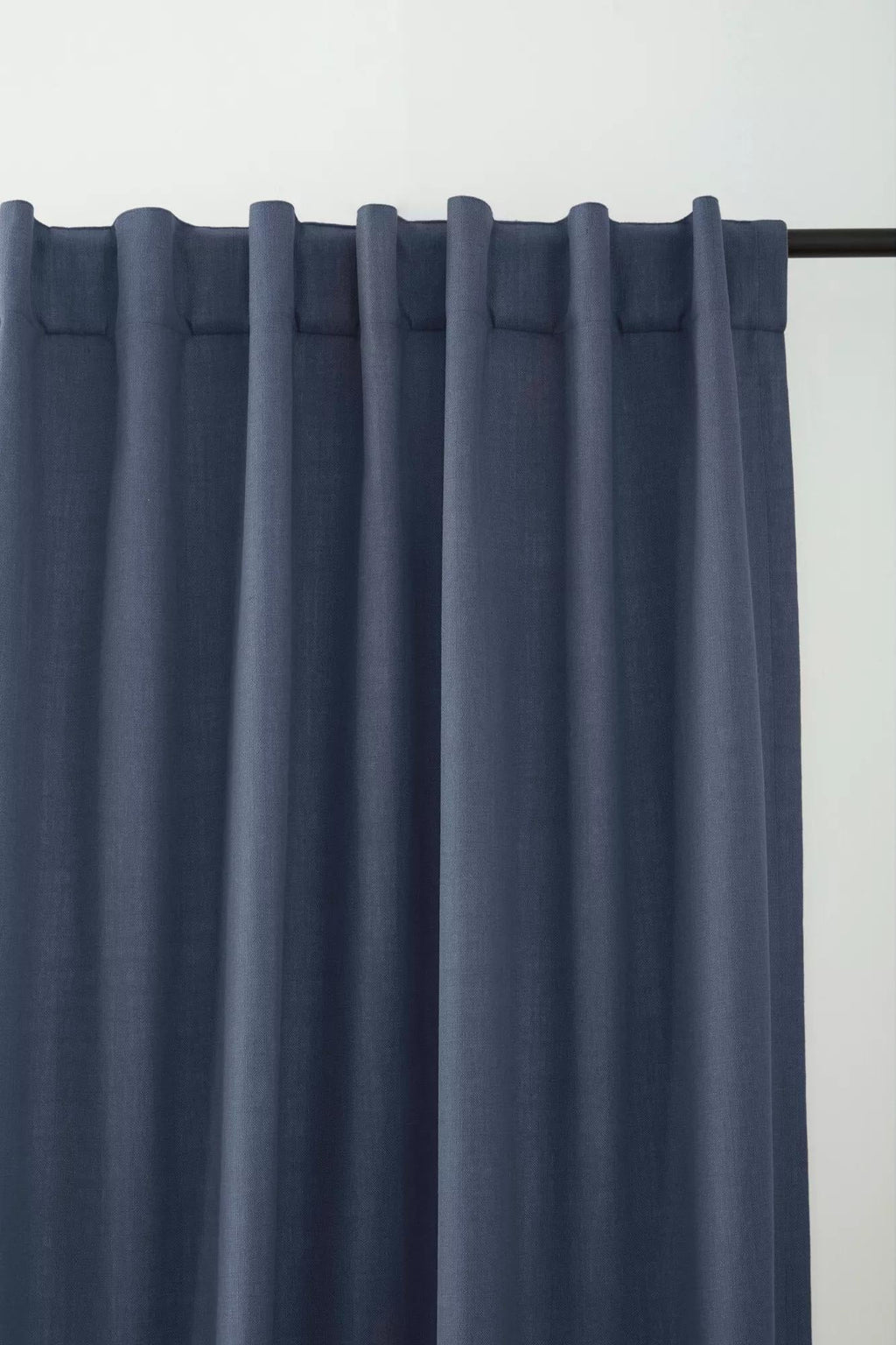 Indigo Taha Rod Pocket Back Tab Blackout Curtain