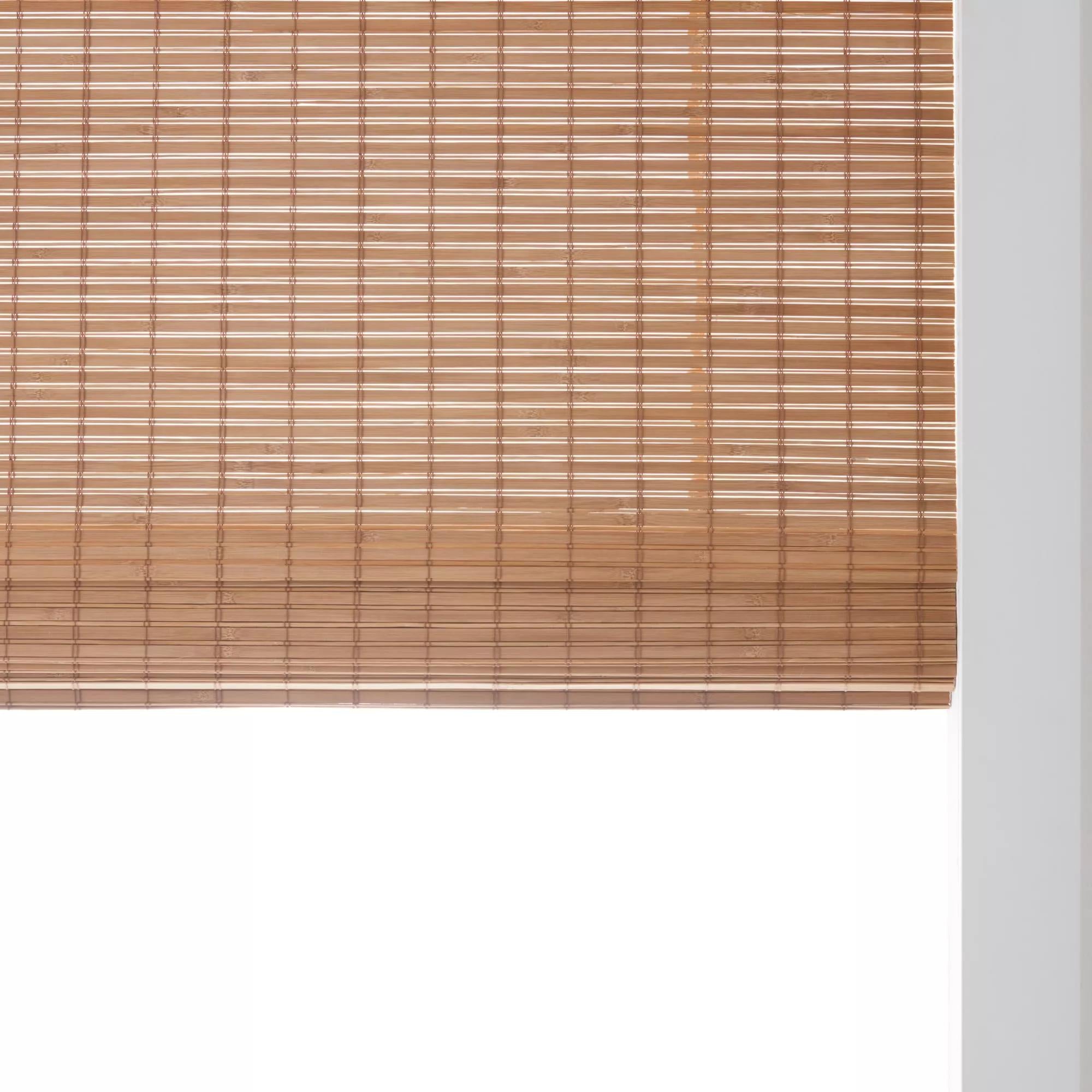 Cordless Tahiti Bamboo Roman Shade