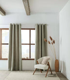 Olive Tajo Panel Curtain
