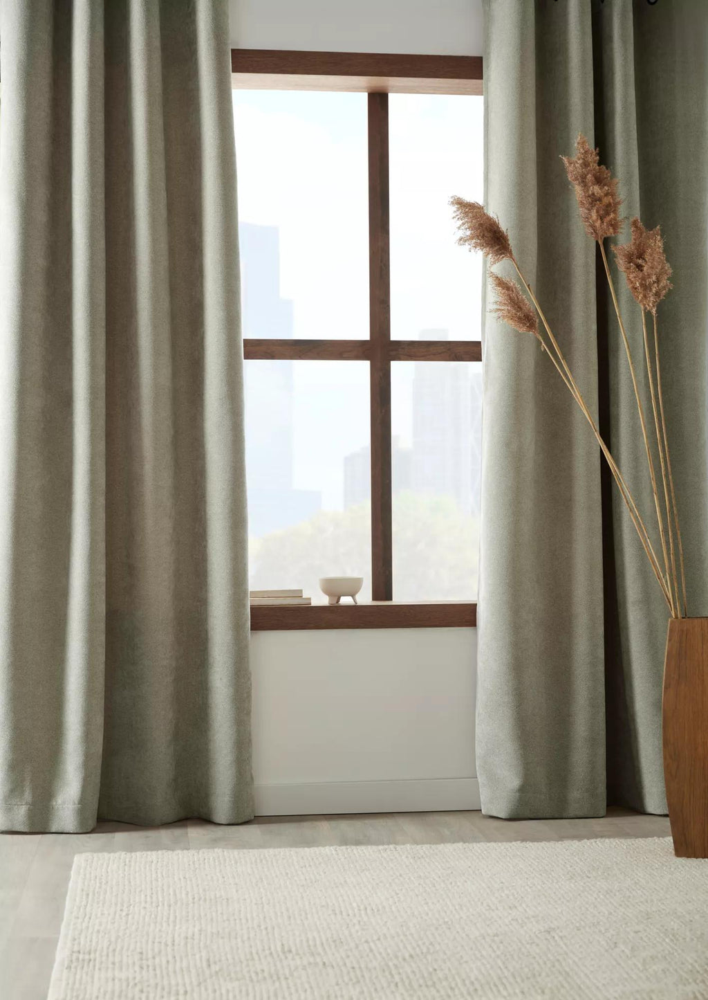 Olive Tajo Panel Curtain