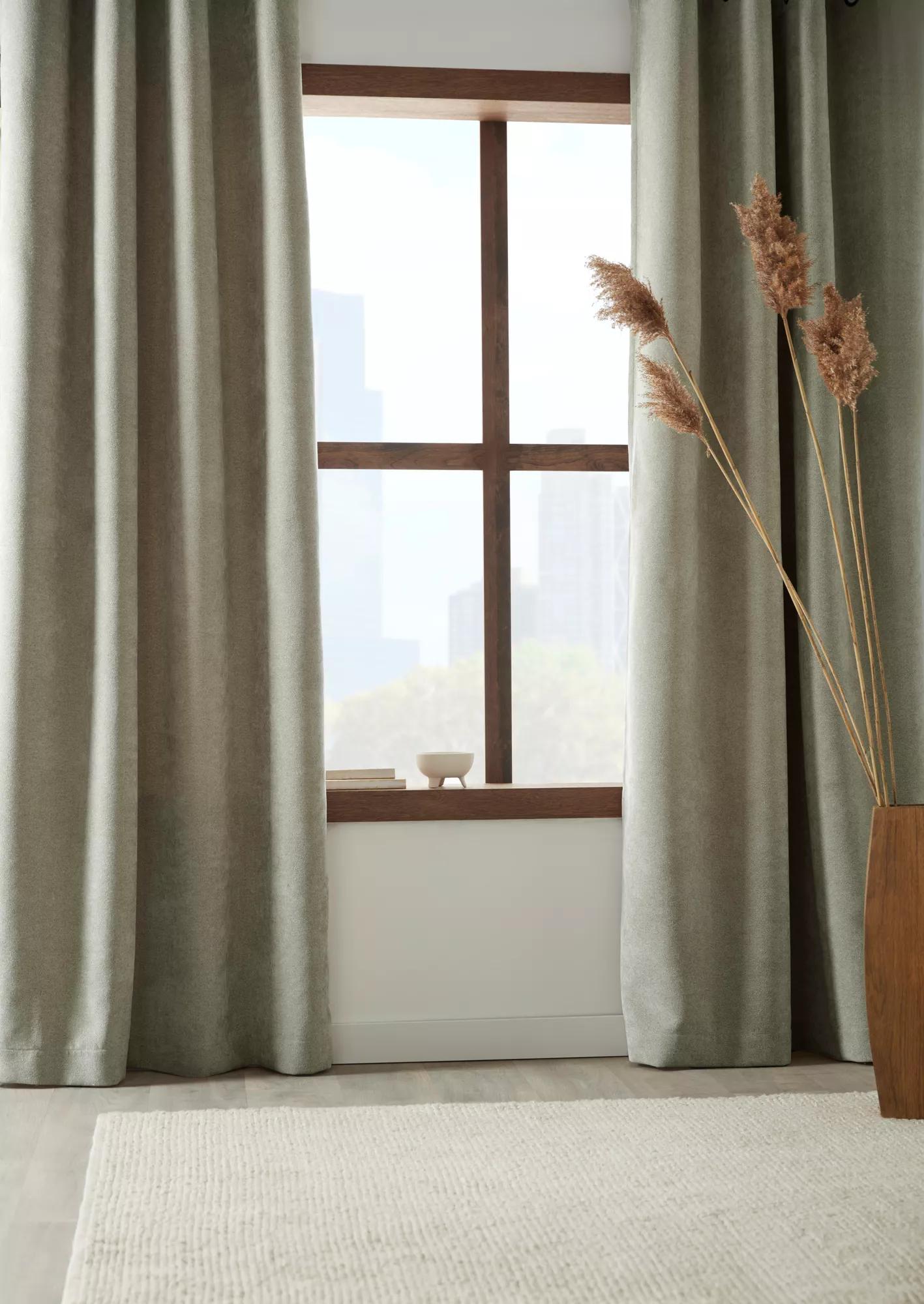 Olive Tajo Panel Curtain