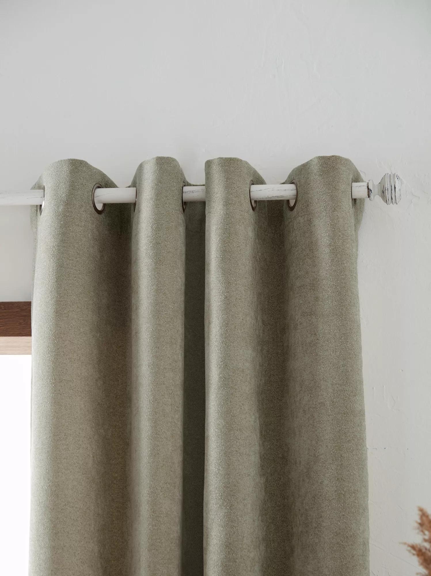 Olive Tajo Panel Curtain
