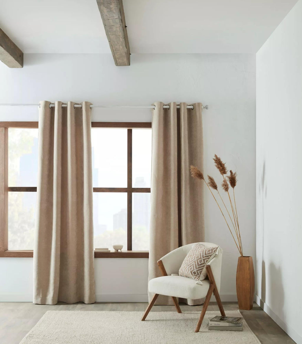 Beige Tajo Panel Curtain