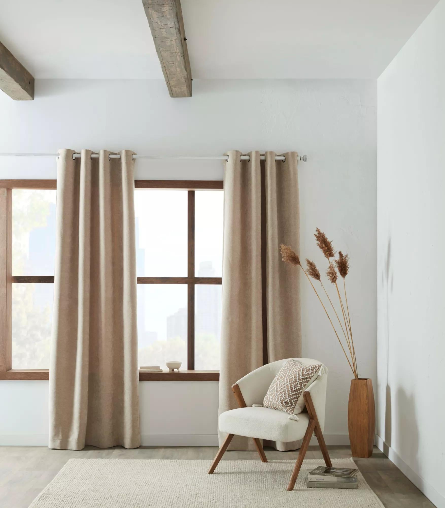 Beige Tajo Panel Curtain
