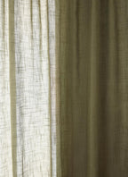 Taza Back-Tab/Rod-Pocket Curtain